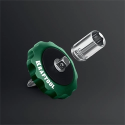 KRAFTOOL SPACE Ratchet суперкомпактная реверсивная трещотка для бит и головок (25890) zb  25890