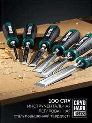 KRAFTOOL GRAND стамеска-долото с двухкомпонентной рукояткой, 16 мм zb  1818-16