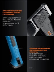 GRINDA S16, 1100/1600 г, 610 мм, Топор-колун, PRO-Line (20687) zb  20687