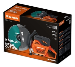 KRAFTOOL 3700 Вт, 400 мм, без диска, бензорез по металлу (рельсорез) (K760-16) zb  k760-16