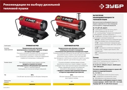 ЗУБР 25 кВт, дизельная тепловая пушка, прямой нагрев (ДП-К8-25) zb  дп-к8-25