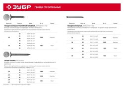 ЗУБР  ГОСТ 4029-63, 32 x 2.5 мм, цинк, 100 г, толевые гвозди (305216-25-032) 305216-25-032