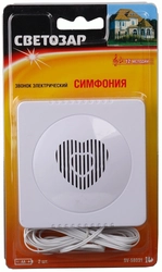 СВЕТОЗАР Симфония, 12 мелодий, проводной электрический звонок (SV-58031) zb  sv-58031
