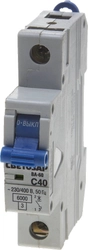 СВЕТОЗАР ВА-60, 1P, 40А, C, 6кА, автоматический выключатель (SV-49061-40-C) zb  sv-49061-40-c
