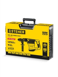 STEHER 40 мм, 1250 Вт, перфоратор SDS-Max (HD-40-1250 MAX) zb  hd-40-1250 max