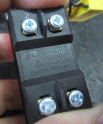 Выключатель S230B 12(12)A 250V ~ 5E4 zb  v000-003-265