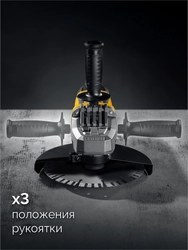 STEHER d 230 мм, 2200 Вт, УШМ (AGS-230-2200 S) zb  ags-230-2200 s