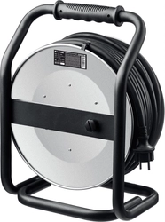 KRAFTOOL КГ 3х2.5 30м 4000Вт IP44, HEAVY DUTYСиловой удлинитель на стальной катушке (55086-30) zb  55086-30_z01