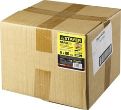 STAYER  6 х 80 мм, потайной бортик, 1000 шт, дюбель-гвоздь (30640-06-080) 30640-06-080