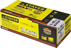 STAYER  8 х 60 мм, потайной бортик, 60 шт, дюбель-гвоздь (30645-08-060) 30645-08-060