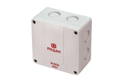 21RT0928R — Коробка распределительная Ridan M BOX (короб), 110х110х67 мм, IP66/IP67, серая 21rt0928r