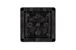 21RT0929R — Коробка распределительная Ridan M BOX (короб), 110х110х67 мм, IP66/IP67, черная 21rt0929r