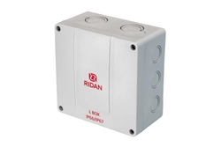 21RT0934R — Коробка распределительная Ridan L BOX (короб), 140х140х79 мм, IP66/IP67, серая 21rt0934r