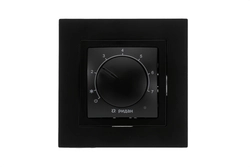21RT0102R — Ридан Twist (Твист) терморегулятор черный IP 21, размеры 84 x 84 x 53 мм, диапазон регулирования температуры 5...42 °С 21rt0102r