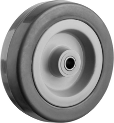 ЗУБР  d 100 мм, г/п 65 кг, резина/полипропилен, колесо (30956-100) 30956-100