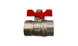 Ридан 065B8309ARG2 — Кран шаровой BVR-AR ГОСТ Р 59553 PN40, DN25, с внутренней резьбой, рукоятка бабочка 065b8309arg2