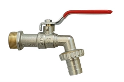 Ридан BVR-CR 065B8300RG — Кран шаровой ГОСТ спускной под шланг PN10 DN15; Т -20 ℃ ...+95 ℃; материал корпуса латунь 065b8300rg
