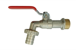 Ридан BVR-CR 065B8301RG — Кран шаровой ГОСТ спускной под шланг PN10 DN20; Т -20 ℃ ...+95 ℃; материал корпуса латунь 065b8301rg