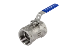 Ридан BVS-R 082X4601R — Шаровый кран резьбовой DN10 PN63, с рукояткой, корпус — коррозионностойкая сталь, шар — коррозионностойкая сталь AISI316; уплотнение по шару R-PTFE (15% C) 082x4601r