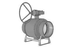 Ридан RJIP Premium (Премиум) 065N0186GR — Кран шаровой WW DN600 PN25 WG (приварной, с редуктором, стандартный проход) 065n0186gr