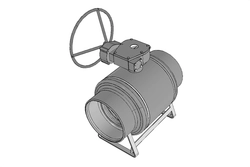 Ридан RJIP Premium (Премиум) 065N0186GR — Кран шаровой WW DN600 PN25 WG (приварной, с редуктором, стандартный проход) 065n0186gr