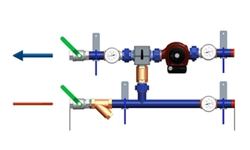 Ридан 150U3627 — Узлы теплоснабжения с термоманометрами АУУ-Т/M-20-5,6-1,0 150u3627