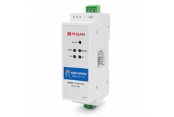 Ридан 187F2113R — USR-DR302 преобразователь интерфейсов RS-485/Ethernet на DIN-рейку (конвертер 1-портовый) 187f2113r