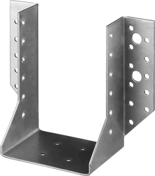 ЗУБР  КБО-2.0, 100 x 140 x 2 мм, цинк, открытое крепление балки (310186-100-140) 310186-100-140