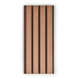 Фасадная реечная панель EasyDecking Вуд-Икс 219х26х3010 Венге Шлифованная LT 26932