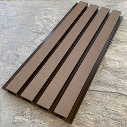 Фасадная реечная панель EasyDecking Вуд-Икс 219х26х3010 Венге Шлифованная LT 26932