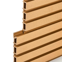 Фасадная реечная панель EasyDecking  Вуд-Икс 219х26х3010 Дуб Шлифованная LT 26933