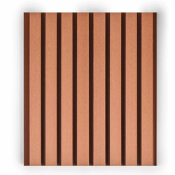 Фасадная реечная панель EasyDecking  Вуд-Икс 219х26х3010 Коричневый Шлифованная LT 26934