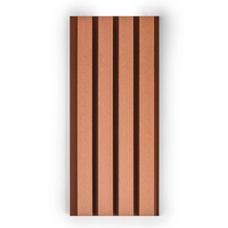 Фасадная реечная панель EasyDecking  Вуд-Икс 219х26х3010 Коричневый Шлифованная LT 26934