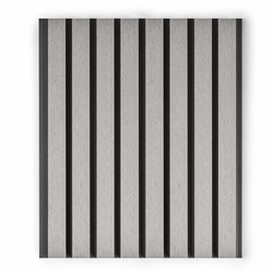 Фасадная реечная панель EasyDecking  Вуд-Икс 219х26х3010 Серый Шлифованная LT 26935
