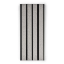 Фасадная реечная панель EasyDecking  Вуд-Икс 219х26х3010 Серый Шлифованная LT 26935
