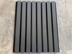 Фасадная реечная панель EasyDecking Вуд-Икс 219х26х3010 Черное дерево Шлифованная LT 26936
