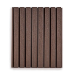 Фасадная реечная панель EasyDecking Ко-Экструзия 219х26х4010 Каштан LT 33574
