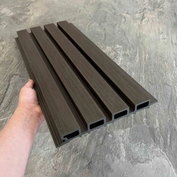 Фасадная реечная панель EasyDecking Ко-Экструзия 219х26х4010 Каштан LT 33574