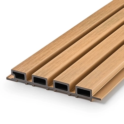 Фасадная реечная панель EasyDecking Ко-Экструзия 219х26х4010 Дуб LT 33579