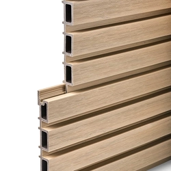 Фасадная реечная панель EasyDecking Ко-Экструзия 219х26х4010 Дрифтвуд LT 33581