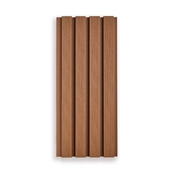 Фасадная реечная панель EasyDecking Ко-Экструзия 219х26х4010 Тик LT 33583