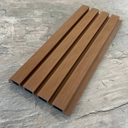 Фасадная реечная панель EasyDecking Ко-Экструзия 219х26х4010 Тик LT 33583