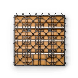 Садовая плитка EasyDecking 300х300х21 Дуб (в 1 уп. - 11 шт., 1 м2) LT 33599