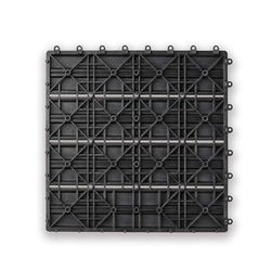 Садовая плитка EasyDecking 300х300х21 Черное дерево (в 1 уп. - 11 шт., 1 м2) LT 33841