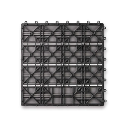 Садовая плитка EasyDecking 300х300х21 Серый (в 1 уп. - 11 шт., 1 м2) LT 33842