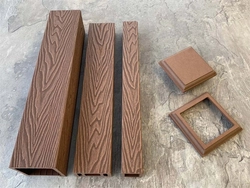 Столб EasyDecking Вуд-Икс 100х100х3010 Коричневый LT 27108