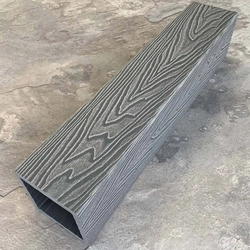 Столб EasyDecking Вуд-Икс 100х100х3010 Серый LT 27109
