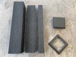 Крышка столба EasyDecking Вуд-Икс 125х125 Черное дерево LT 27123