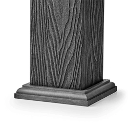 Юбка столба EasyDecking Вуд-Икс 140х140 Черное дерево LT 27127