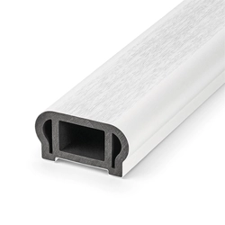 Перила фигурные EasyDecking Ко-Экструзия 95x50x3010 Белый LT 24087